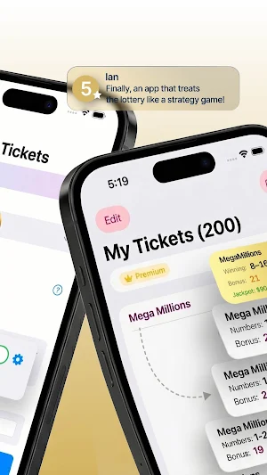 Lotto Ledger Screenshot 2