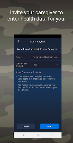 Vet mHealth Screenshot 2