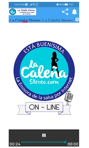 La Caleña Stereo Screenshot 0