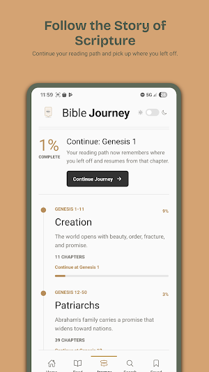 Bible Journey: Sacred Names Screenshot 1
