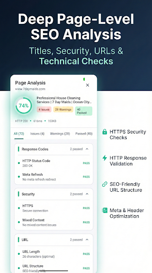 Website SEO Checker & Analyzer Screenshot 3