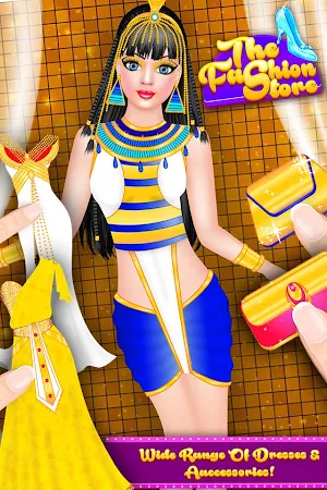 Egypt Doll - Fashion Salon Dress up & Makeover Screenshot 3