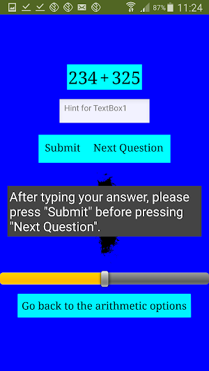 Infinite Math Quiz Screenshot 2