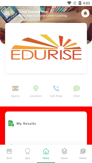 Edurise Career Coaching Screenshot 1