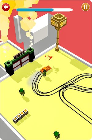 Zombie Halloween Car Drift Screenshot 0