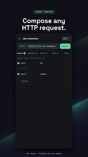 API Tester — HTTP Client Screenshot 1