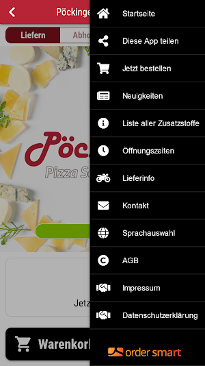 Pöckinger Pizza Service Screenshot 2