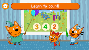 Kid-E-Cats: Kids Learning Apps with Three Kittens! Screenshot 3