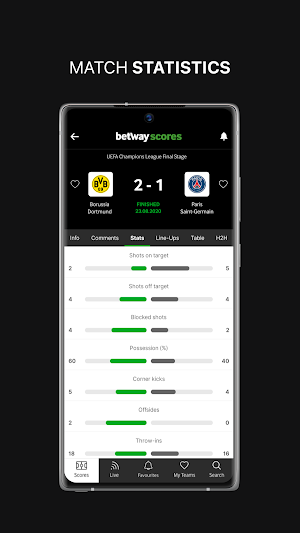 Betway Scores Screenshot 3