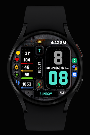 Informative Watch Face Wear OS Screenshot 3