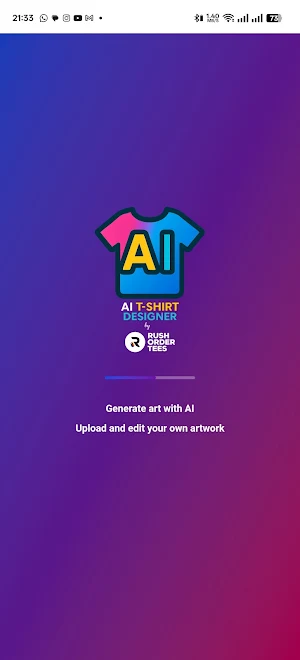 AI T-Shirt Designer Screenshot 0