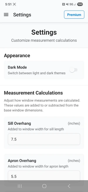 MrWindow - Window Measurement Screenshot 1