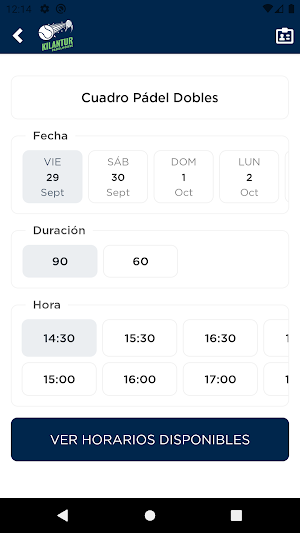 Kilantur Padel House Screenshot 3