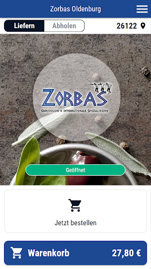Zorbas Oldenburg Screenshot 0