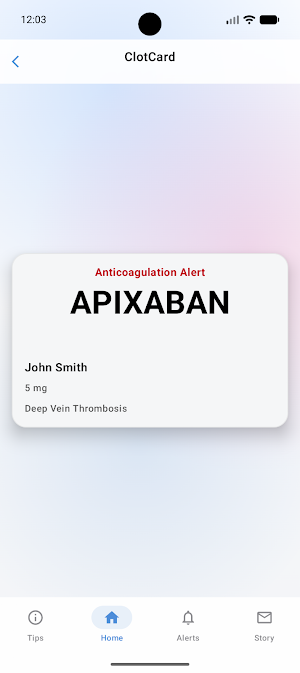 ClotCard Screenshot 1