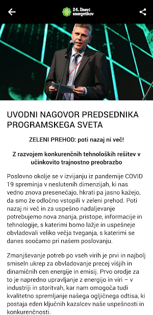 Dnevi energetikov Screenshot 2