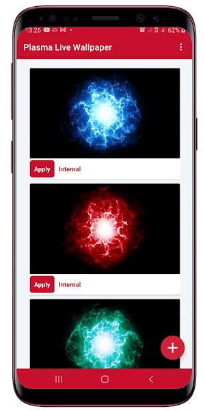 Plasma Ball Live Wallpaper Screenshot 0