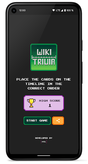 WikiTrivia Screenshot 0