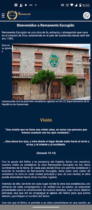 Remanente Escogido Oficial Screenshot 1