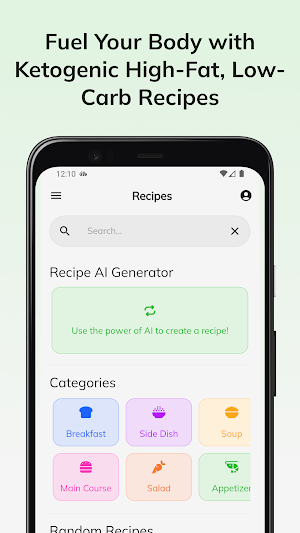 Low Carb & Keto Diet App Screenshot 1