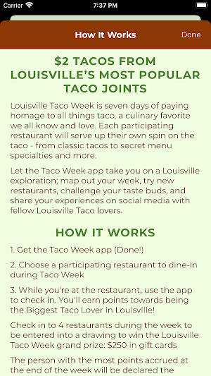 Louisville Taco Week Screenshot 1