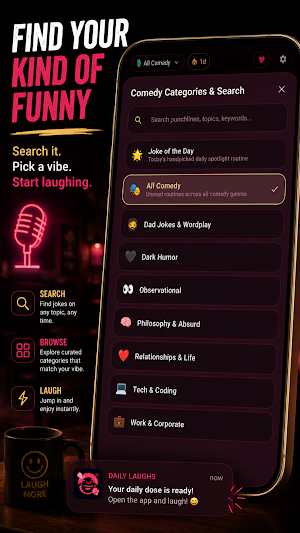 Daily Jokes: Stand-Up Comedy Screenshot 3