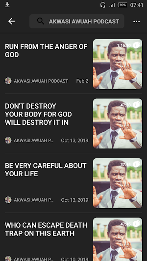 Ghana Podcast Screenshot 2