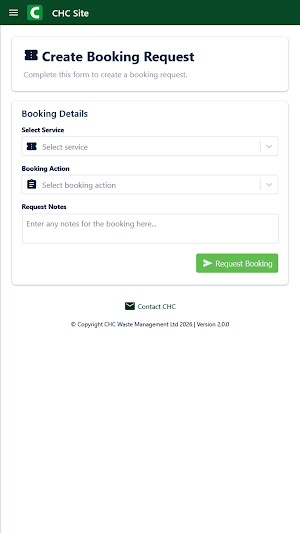 CHC App Screenshot 2