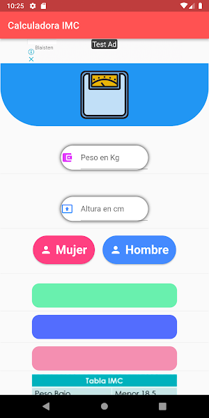 Calculadora de IMC Screenshot 0