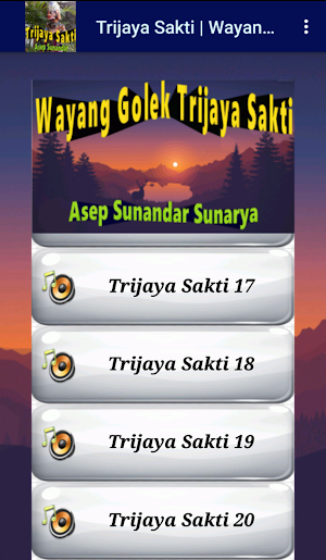 Trijaya Sakti Wayang Golek Screenshot 2