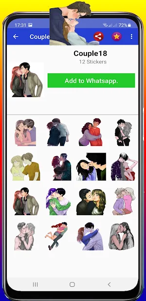 Love Stickers For WhatsApp Screenshot 2