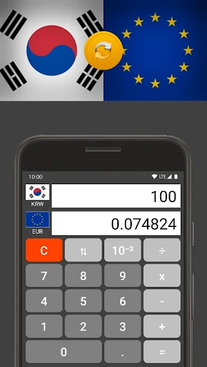Euro / South Korean Won Screenshot 1