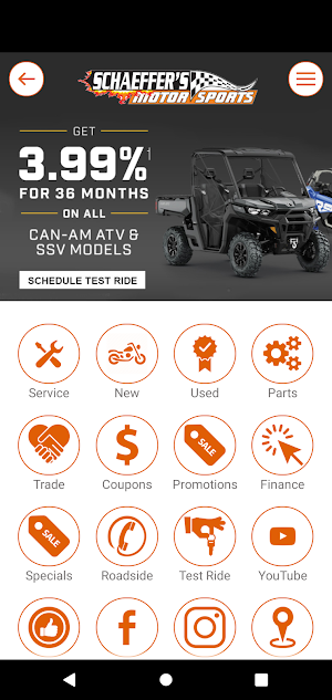 Schaeffer’s H-D & Motorsports Screenshot 2