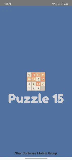 Puzzle15 Screenshot 0