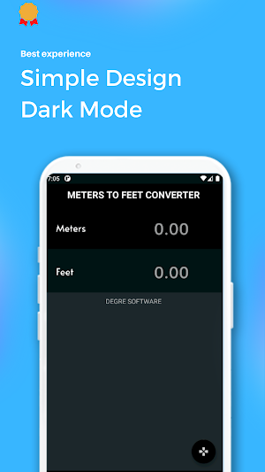 Meters to Feet Converter Screenshot 2
