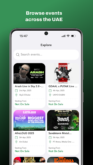 Ticketsfy Screenshot 2