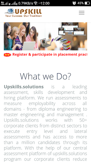 UpSkills Screenshot 2