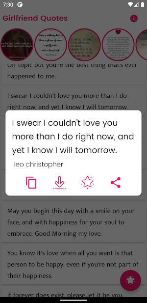 Girlfriend Quotes and Sayings Screenshot 3