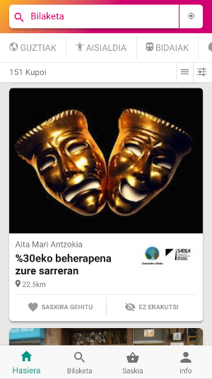Pack Gazte-txartela Screenshot 1