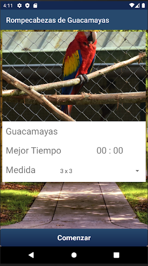 Rompecabezas de Guacamayas Screenshot 2