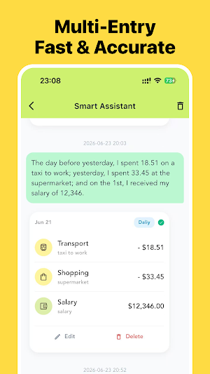 MoneyMate: AI Budget & Expense Screenshot 1