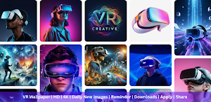 VR Wallpaper HD & 4K Screenshot 0
