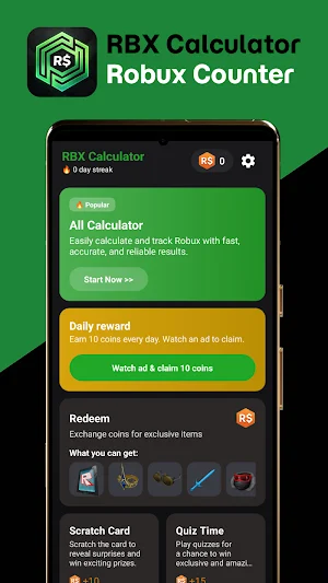 RBX Calculator Robux Counter Screenshot 0
