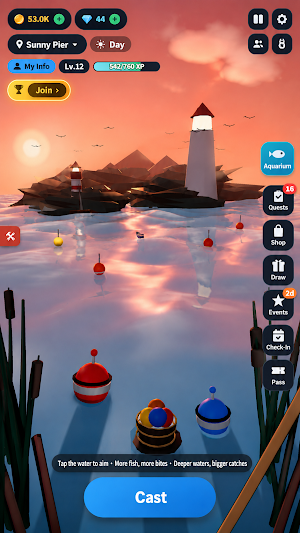 DeepBlue Fishing Screenshot 0