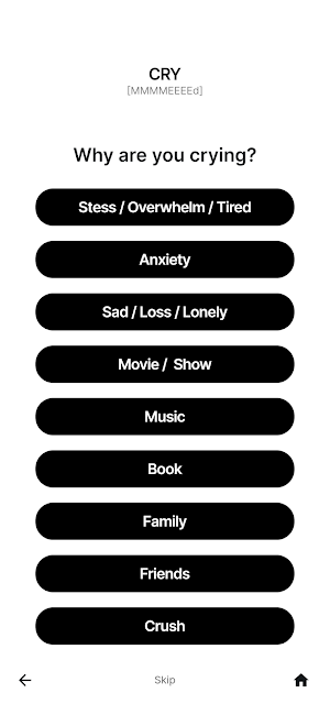 The Cry App Screenshot 2
