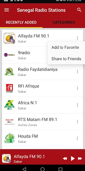 Senegal Radio Stations Screenshot 1