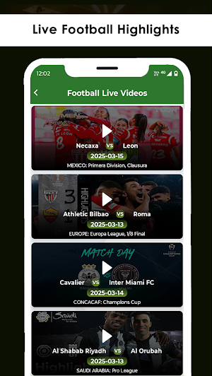 Live Football TV HD Streaming Screenshot 2