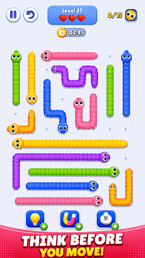 Snake Escape Puzzle: Sort 3D Screenshot 2