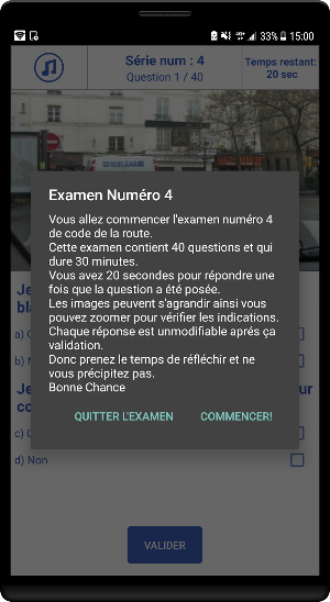 Examens Code de la Route 2020 Screenshot 3