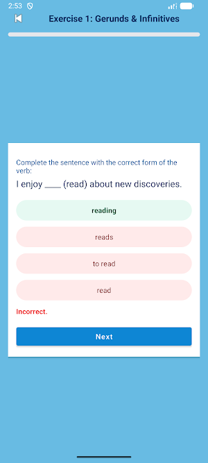 BAC English Prep 26 Exercises Screenshot 1
